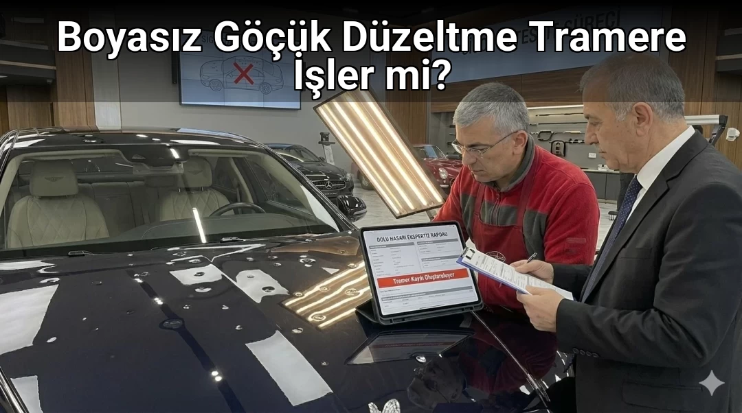 Boyasız Göçük Düzeltme Tramere İşler mi?